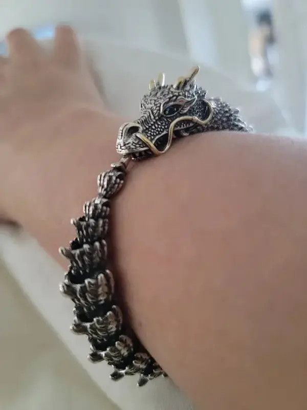 Jewelry Snake Chain Bravelet Size ONE SIZE - 3 Thumbnail