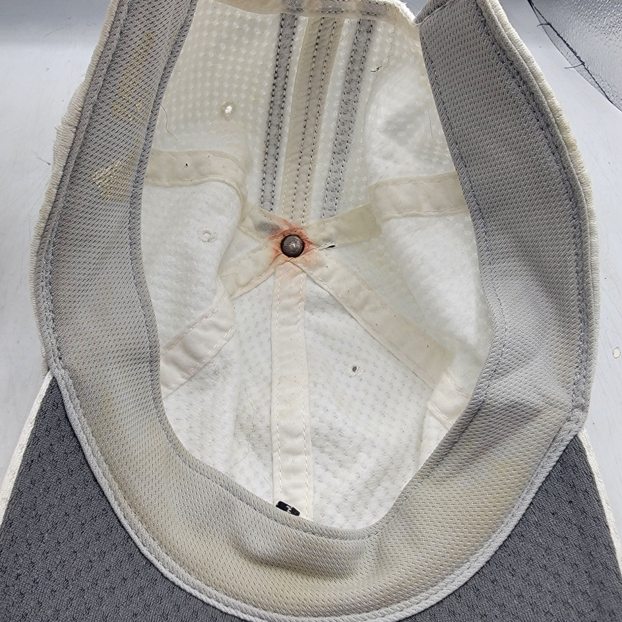 Adidas Adidas Unisex White Mesh Baseball Hat Cap Casual Outdoors Li Size ONE SIZE - 7 Thumbnail