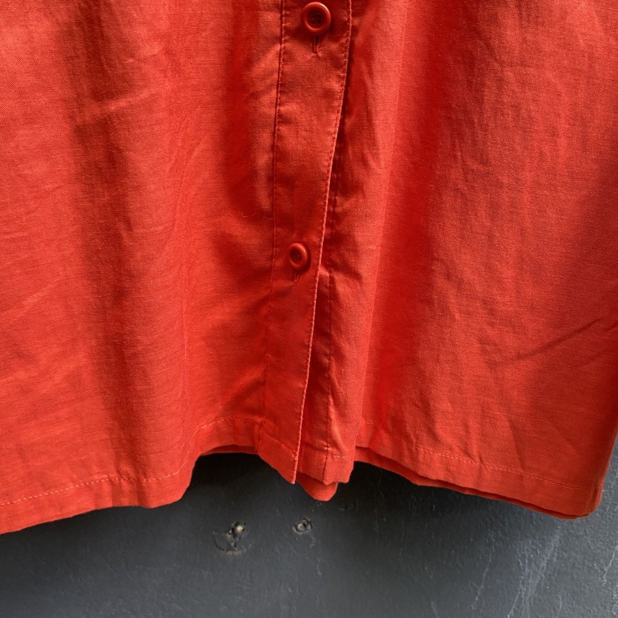 Dior Christian Dior Soft Orange Long Sleeve Shirt Size M / US 6-8 / IT 42-44 - 21 Thumbnail