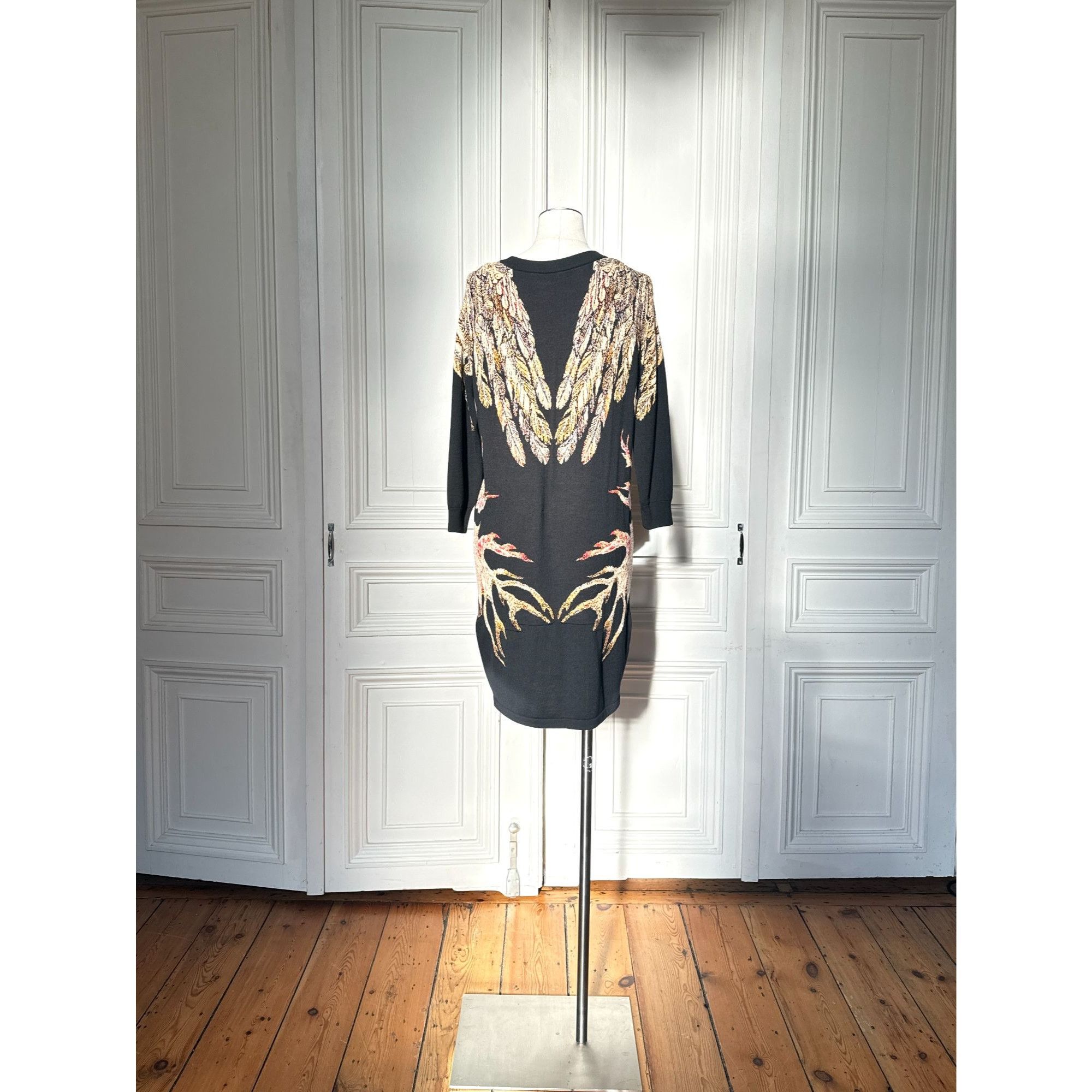 Alexander McQueen FW 2010 Hells Angels Knitted Dress Size M / US 6-8 / IT 42-44 - 4 Thumbnail