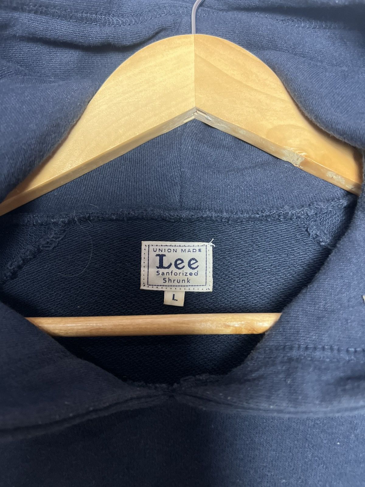 Lee Vintage Lee Sanforized Shrunk Union Made Hoodie Size US L / EU 52-54 / 3 - 5 Thumbnail
