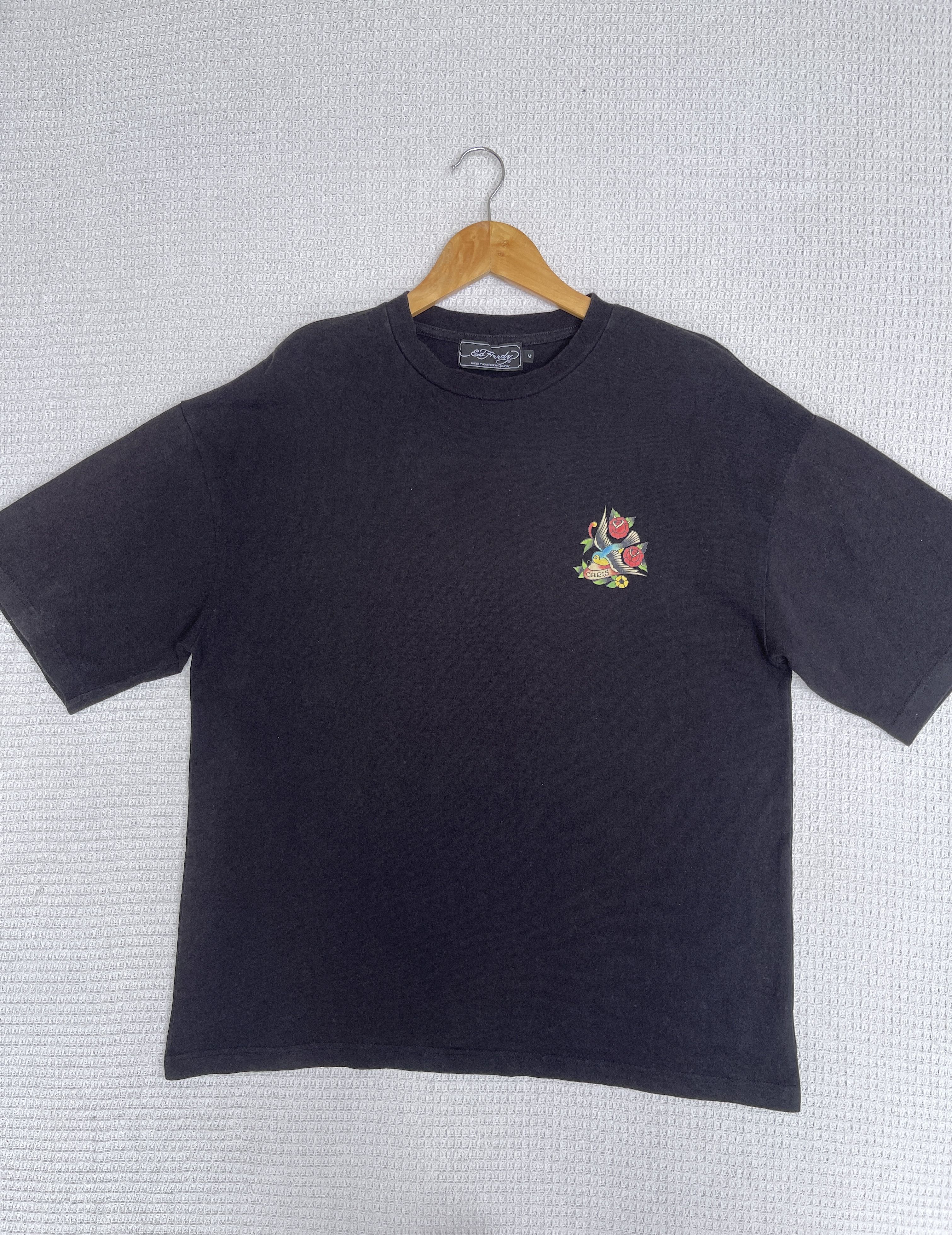 Ed Hardy Last Drop🔥Rare🔥Vintage Ed-Hardy Black T-Shirt Size US M / EU 48-50 / 2 - 10 Thumbnail