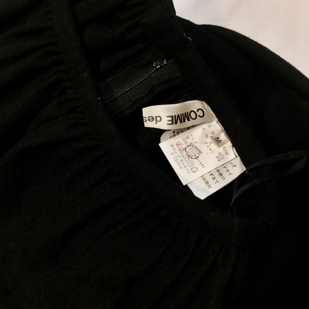 Comme des Garcons CDG 95aw Sweeter than Sweet Wool Draped Skirt M Size M / US 6-8 / IT 42-44 - 5 Thumbnail