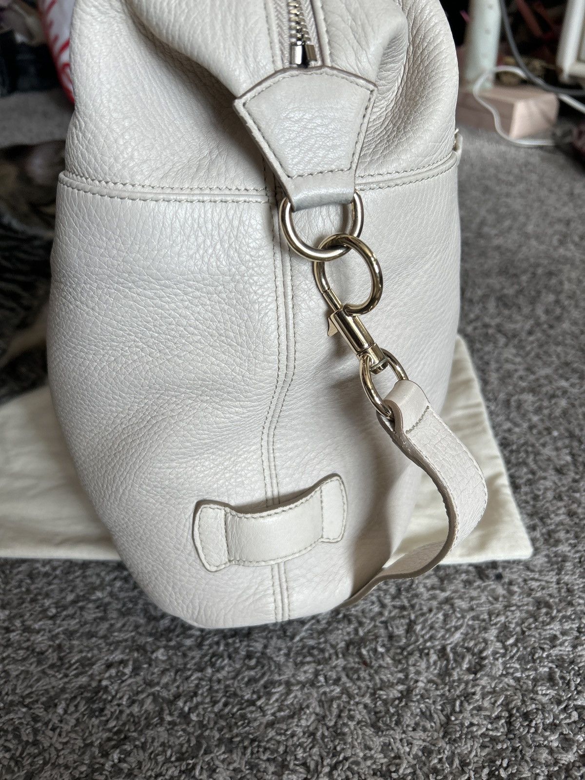 Max Mara Cachi cream with shoulder strap Size ONE SIZE - 7 Thumbnail