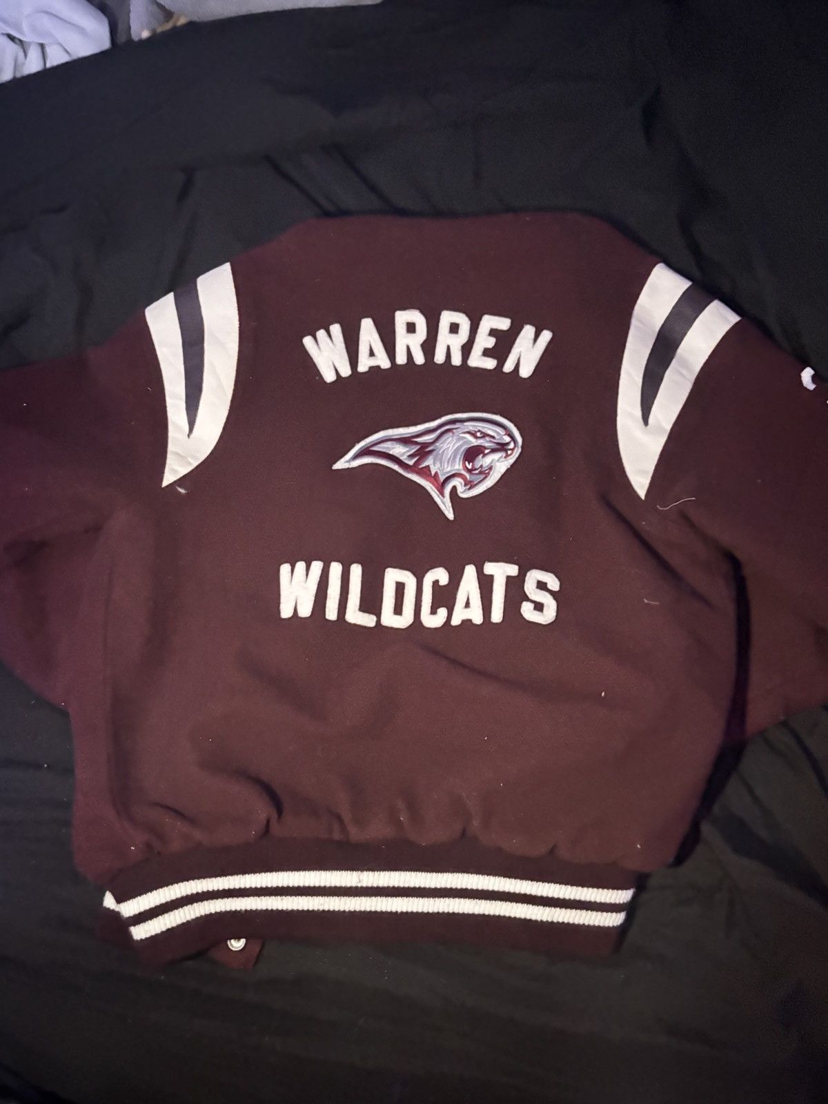 Vintage Vintage Warren Wildcats Varsity Letterman Jacket Size US S / EU 44-46 / 1 - 2 Thumbnail