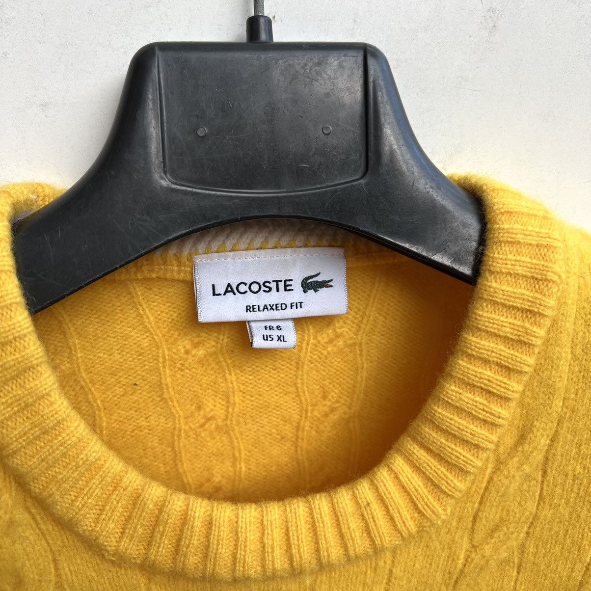 Lacoste × Vintage Lacoste sweater vintage Size US XL / EU 56 / 4 - 2 Thumbnail