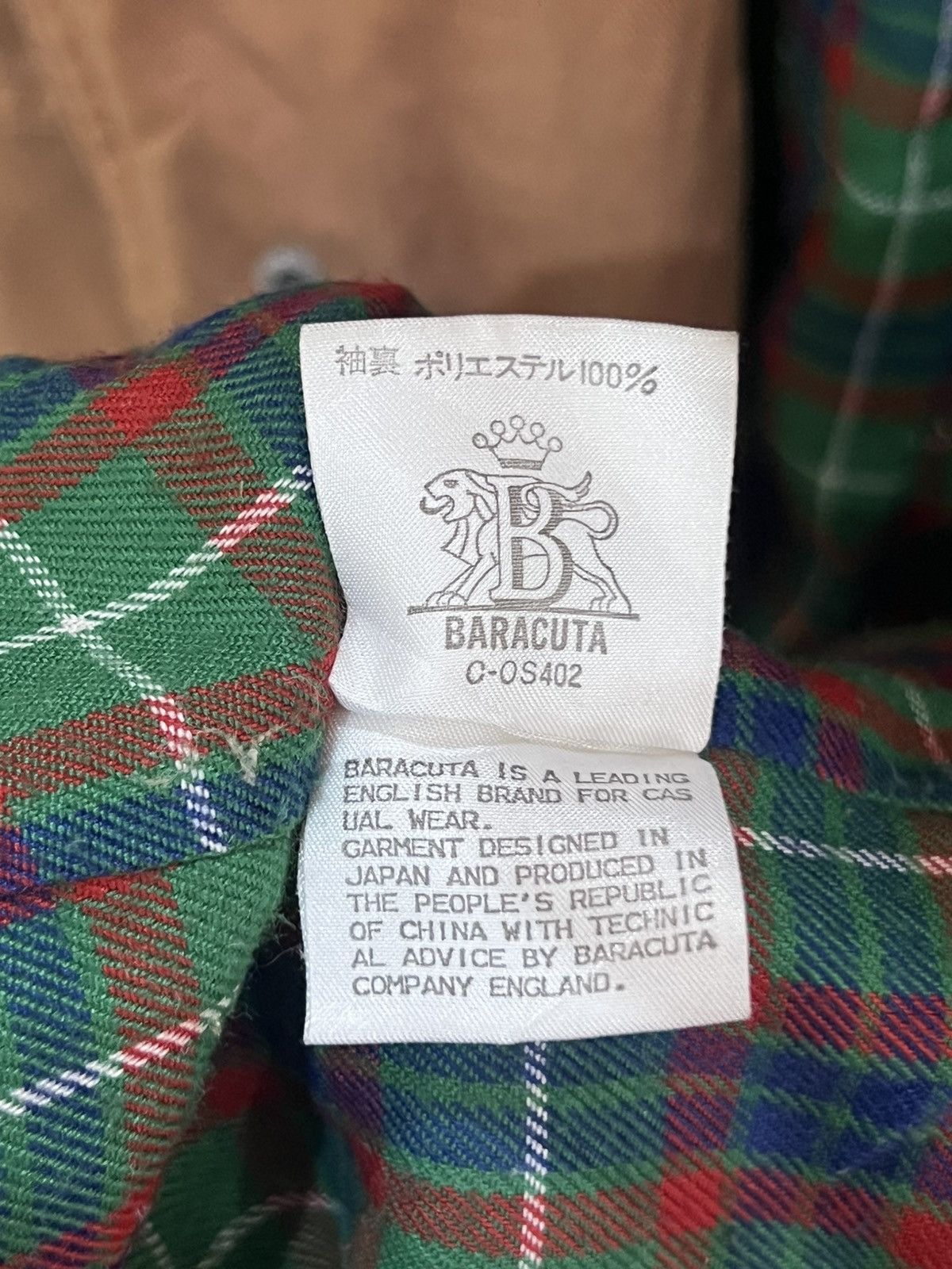Vintage 90s Baracuta Green Label Long Coat in Brown, Men's (Size Xl) — image 6 of 6
