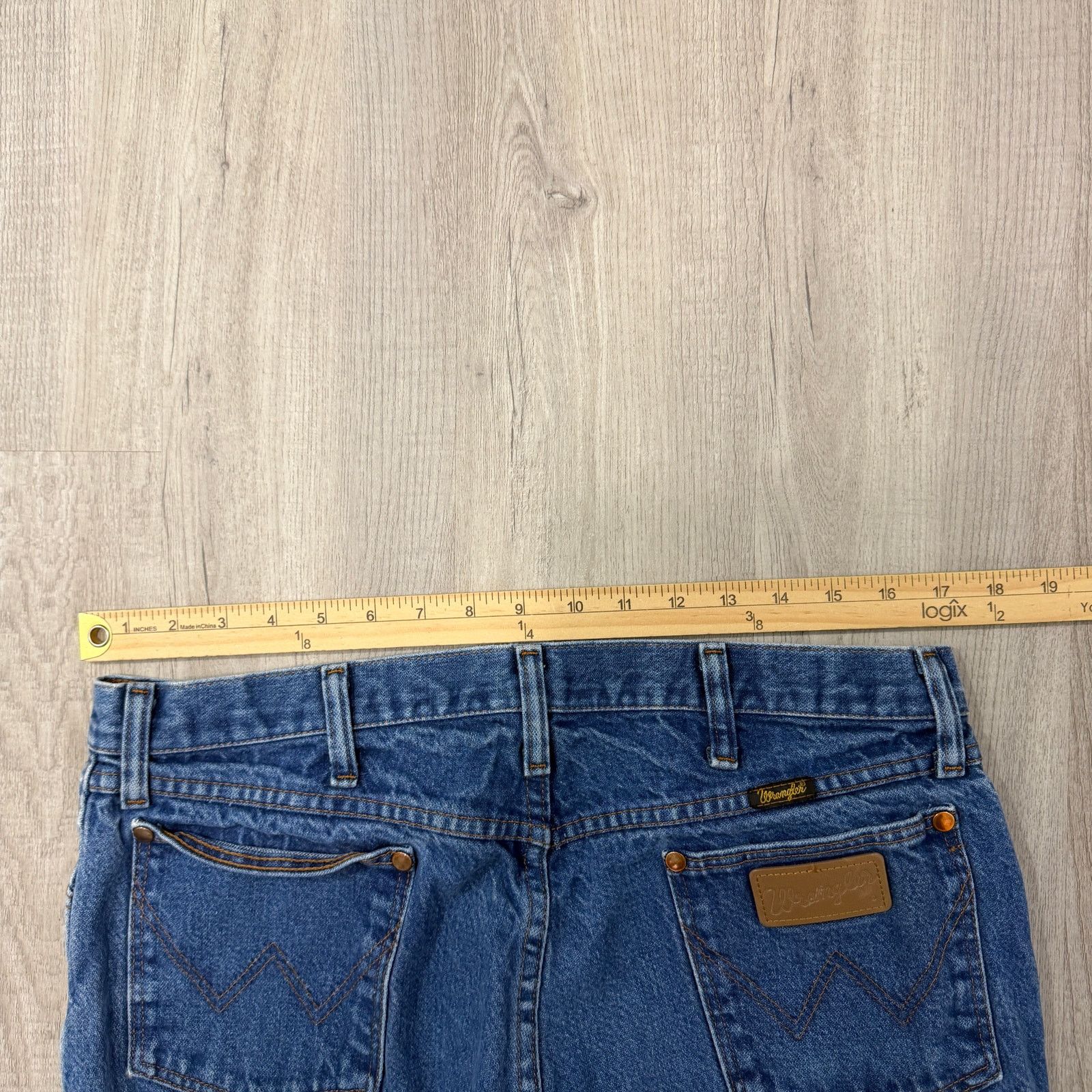 Wrangler Vintage Wrangler Jeans Men's 35x32 Blue 13MWZ Cowboy Cut Size US 35 - 9 Thumbnail