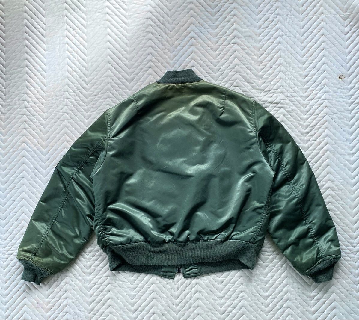 Vintage 🇺🇸 Vintage Corinth Mfg Co. MA-1 Flight Jacket - Made in USA Size US L / EU 52-54 / 3 - 2 Thumbnail