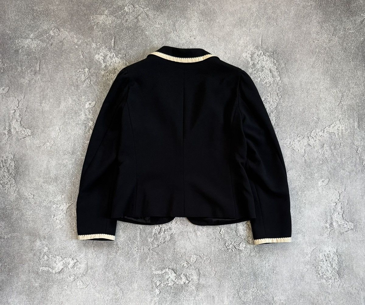 Moschino Moschino USA12/I46/F42 black blazer luxury jacket italy 🇮🇹 Size XL / US 12-14 / IT 48-50 - 16 Thumbnail