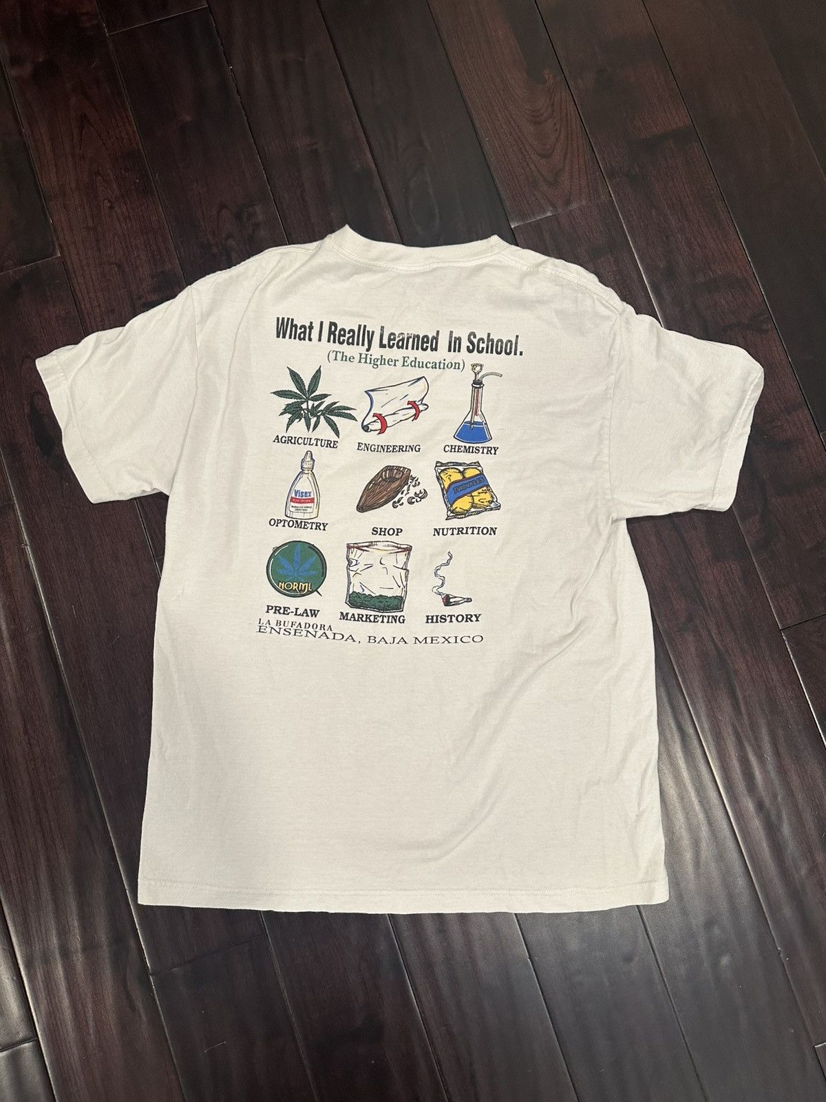 Vintage Baja Mexico what I really learned shirt