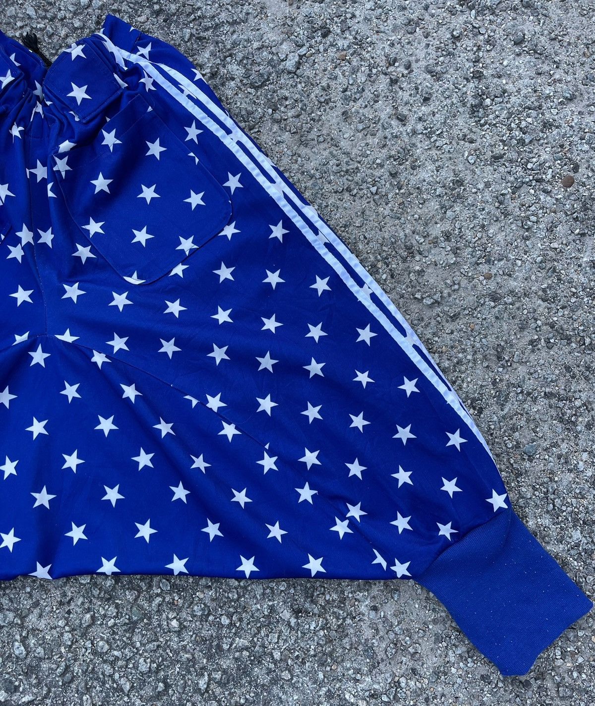 Japanese Brand Speed Orange Full Print Star Drop-Crotch Pants Size US 30 / EU 46 - 10 Thumbnail