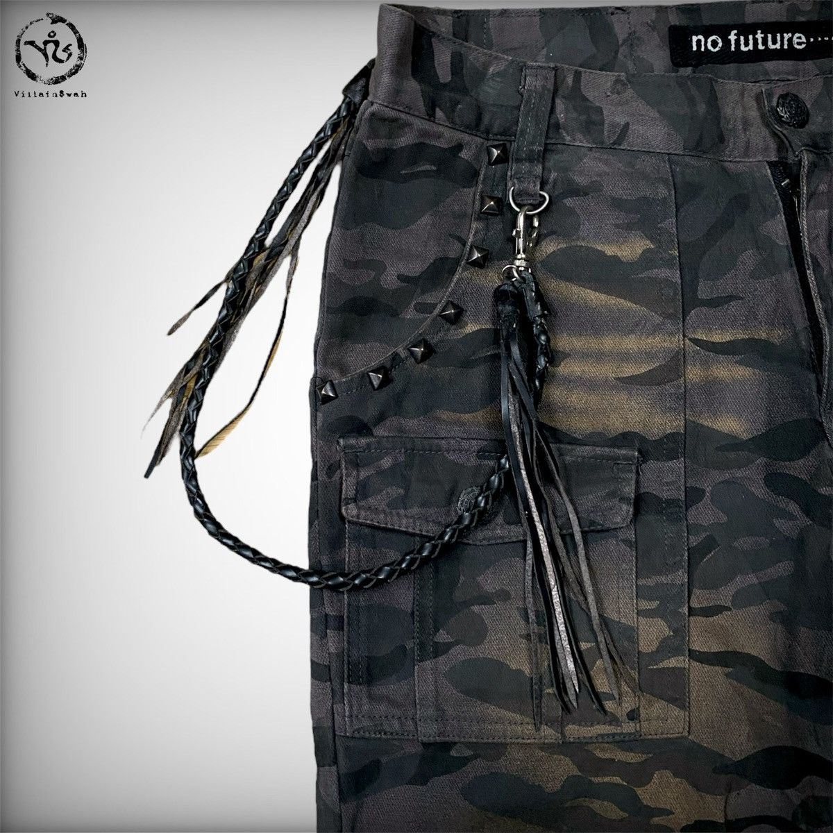 No Future No Future Camo Flared Cargos Size US 30 / EU 46 - 4 Thumbnail