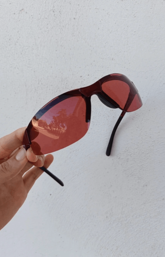 Prada PRADA Sunglasses Flame 2004 Star Mask Fire Chrome Silver Size ONE SIZE - 1 Thumbnail