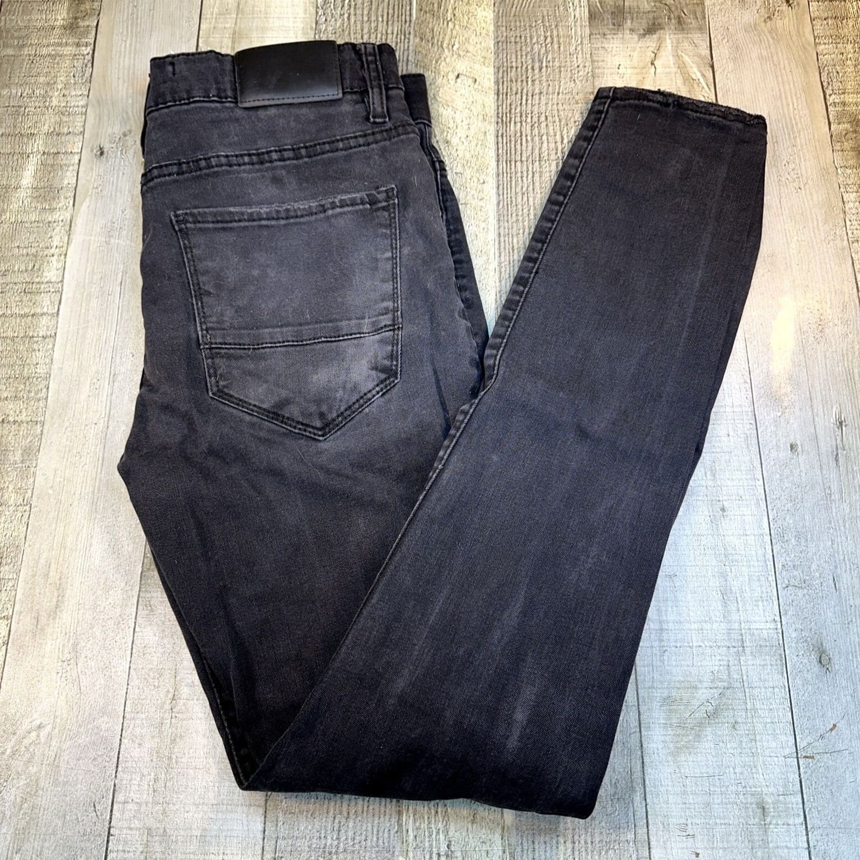 Jordan Brand VINTAGE Men’s Jordan Craig black denim skinny jeans 30x32 Size US 30 / EU 46 - 4 Thumbnail