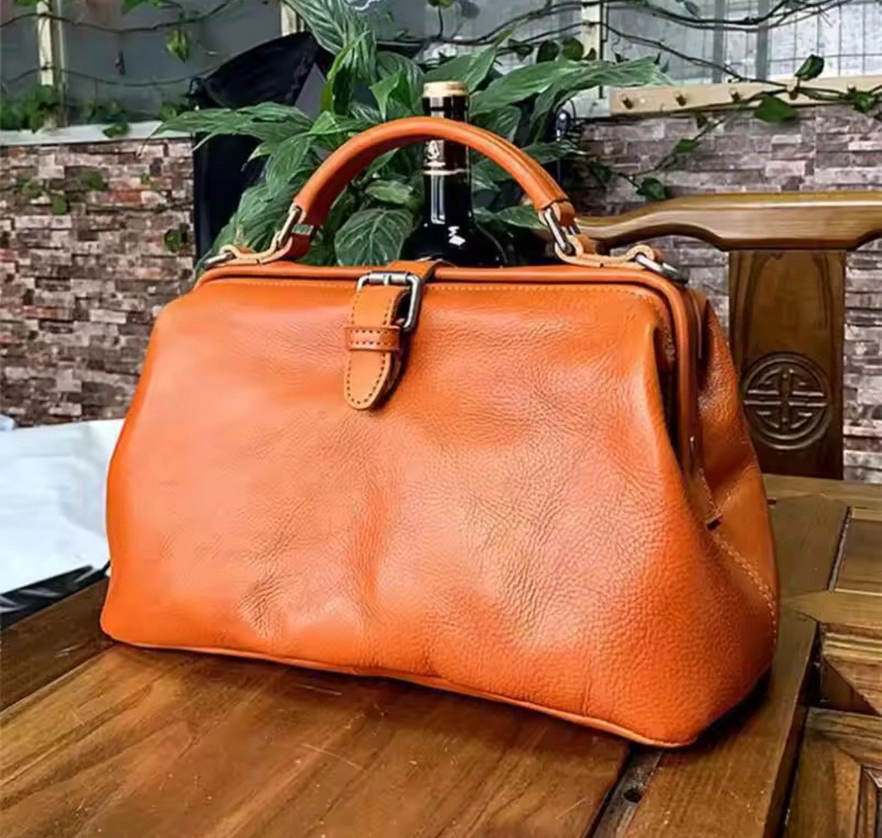 Leather Buffalo Heritage Doctor Bag Size ONE SIZE - 2 Thumbnail