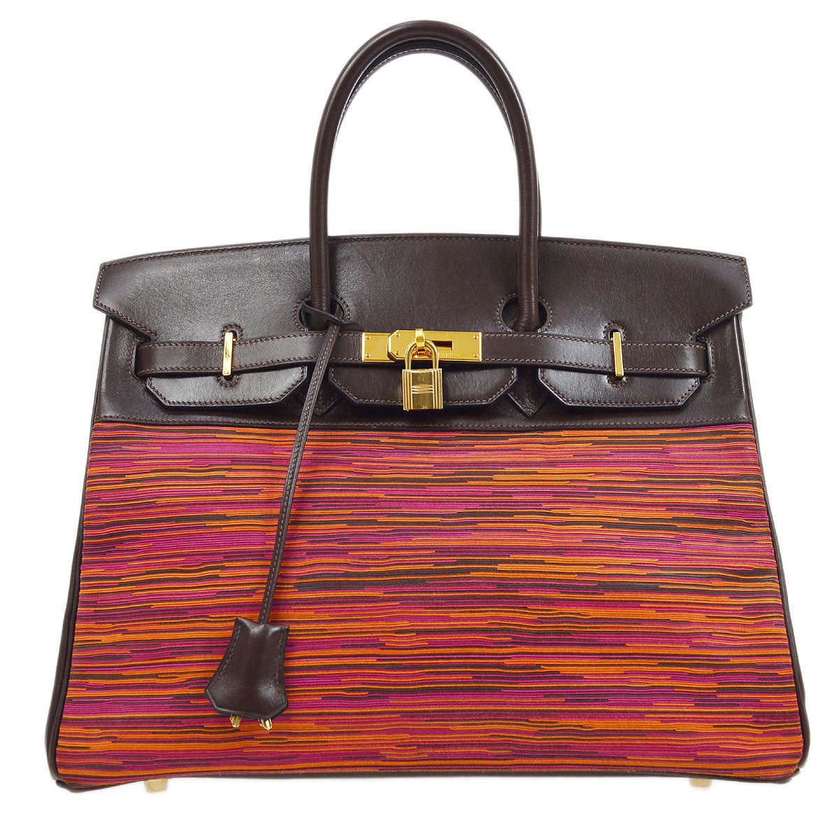 image of Hermes 2004 Birkin 35 Vibrato 14483 in Black, Women's