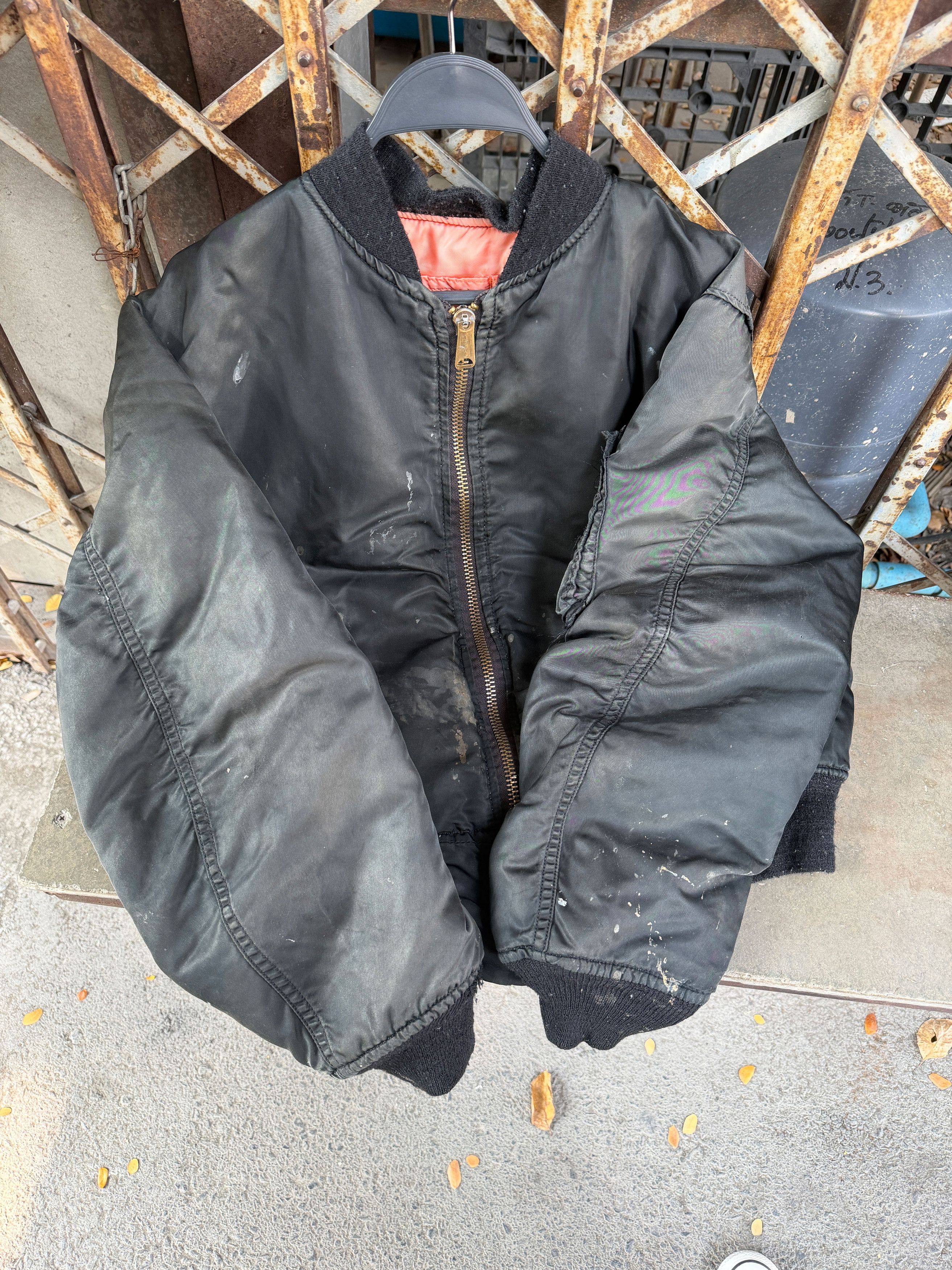 Alpha Industries Sun Faded MA-1 Bomber Jacket Size US L / EU 52-54 / 3 - 15 Thumbnail