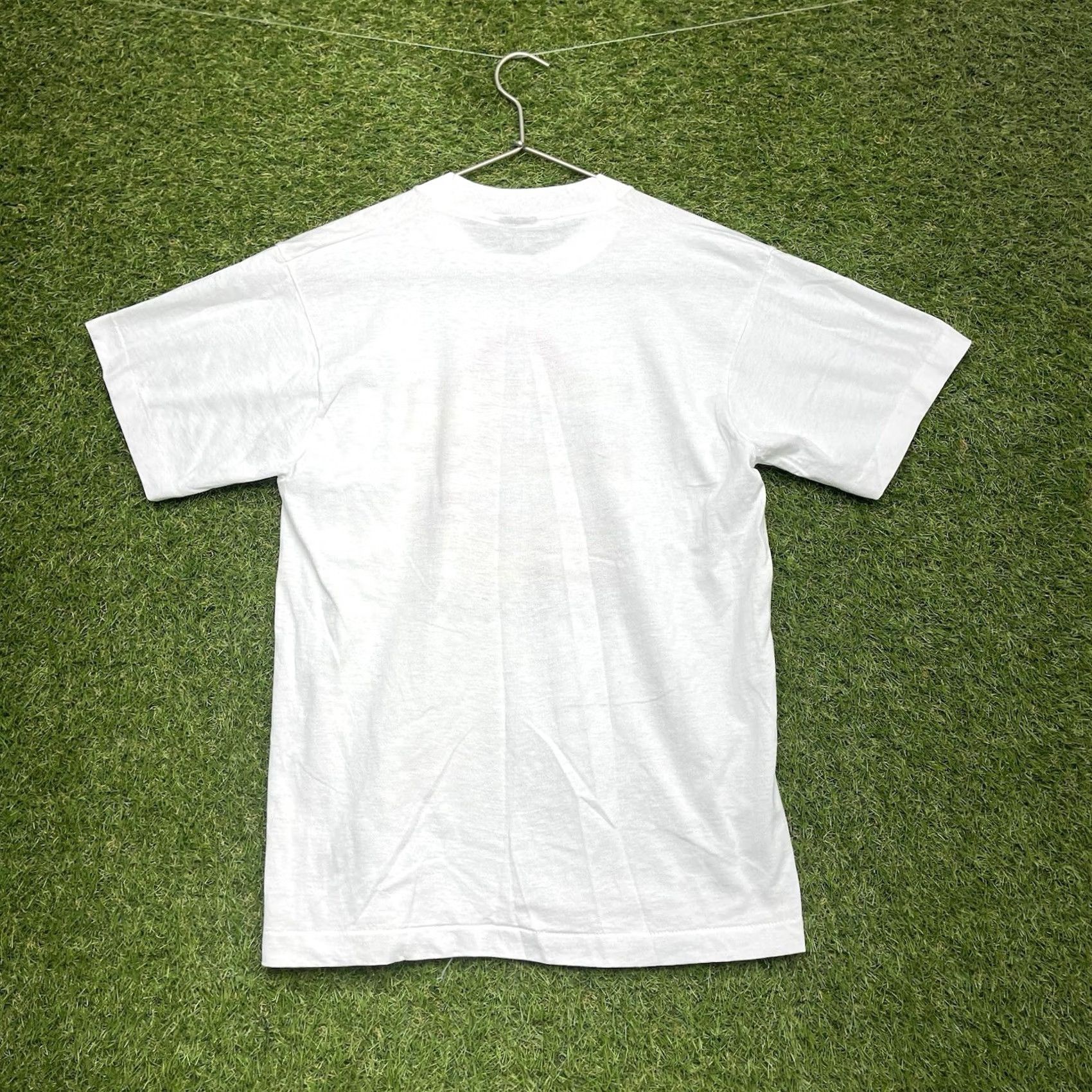 Vintage Cobra POCONO Racing Shirt Mens M White 80s Vintage Jersey Cotton Short Sleeve Crew Neck Logo Print Cars USA Raceway vtg Mens Size US M / EU 48-50 / 2 - 2 Thumbnail