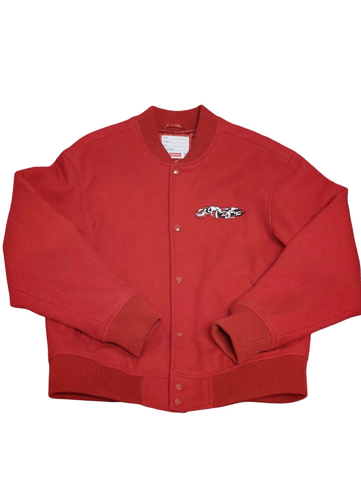 Supreme Delta Logo Varsity Jacket Size US M / EU 48-50 / 2 - 1 Thumbnail