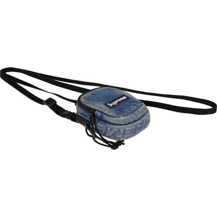 Supreme Supreme Denim Mini Utility Bag Washed Indigo Size ONE SIZE - 4 Thumbnail