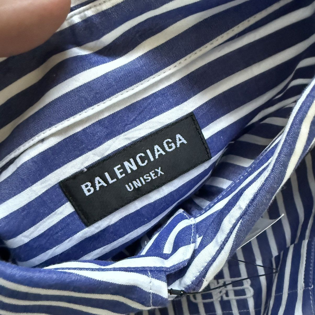 Balenciaga BB Icon Logo Layered Shirt Size US XL / EU 56 / 4 - 4 Thumbnail