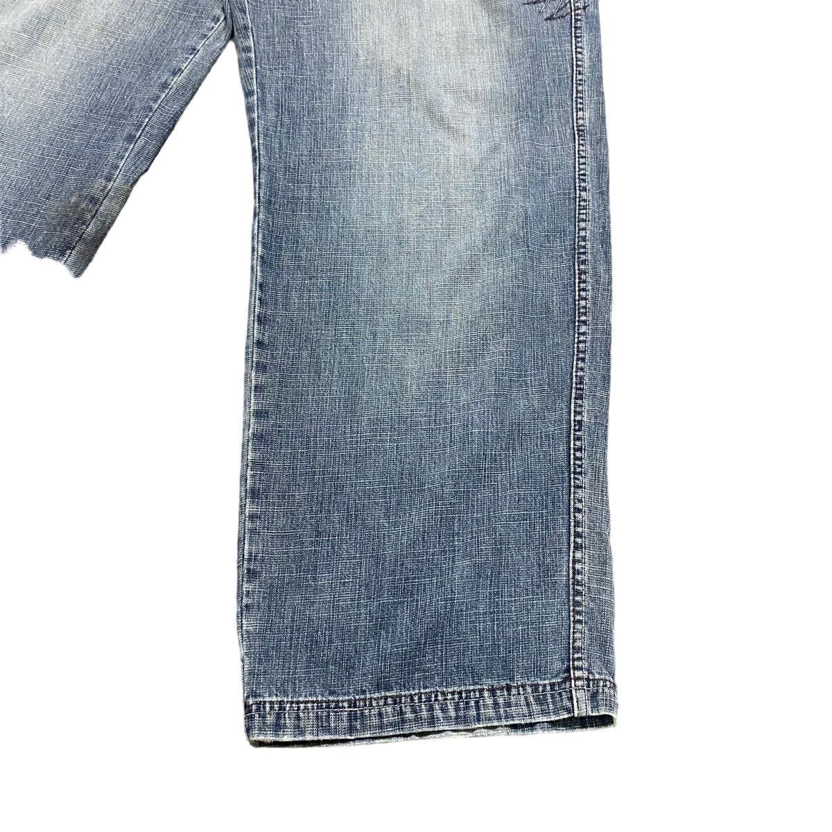 Fubu Vintage FUBU VARSITY Denim Baggy Pants Size US 34 / EU 50 - 8 Thumbnail