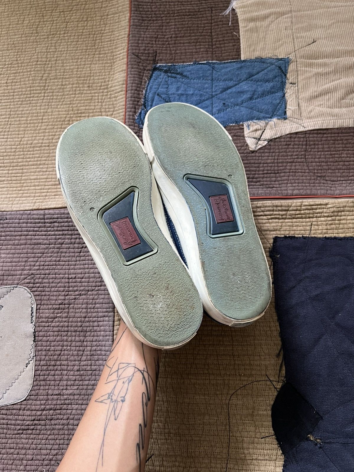 Junya Watanabe Grail* AW06 Junya Watanabe MAN x Converse Jack Purcell Size US 11 / EU 44 - 12 Thumbnail