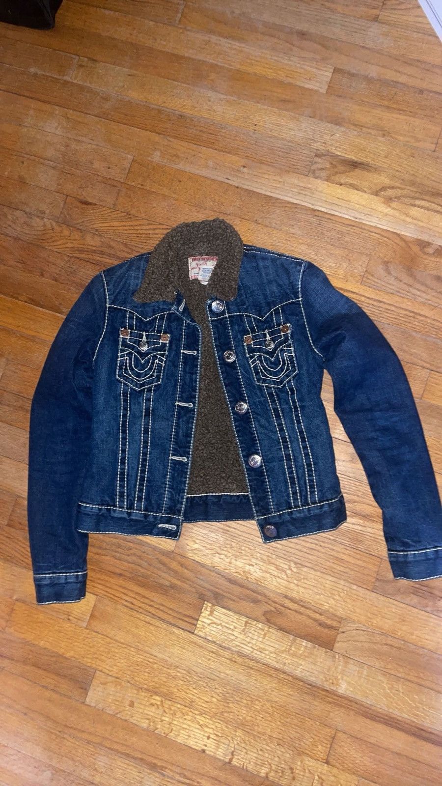 True Religion True Religion Denim Sherpa Size S / US 4 / IT 40 - 1 Thumbnail