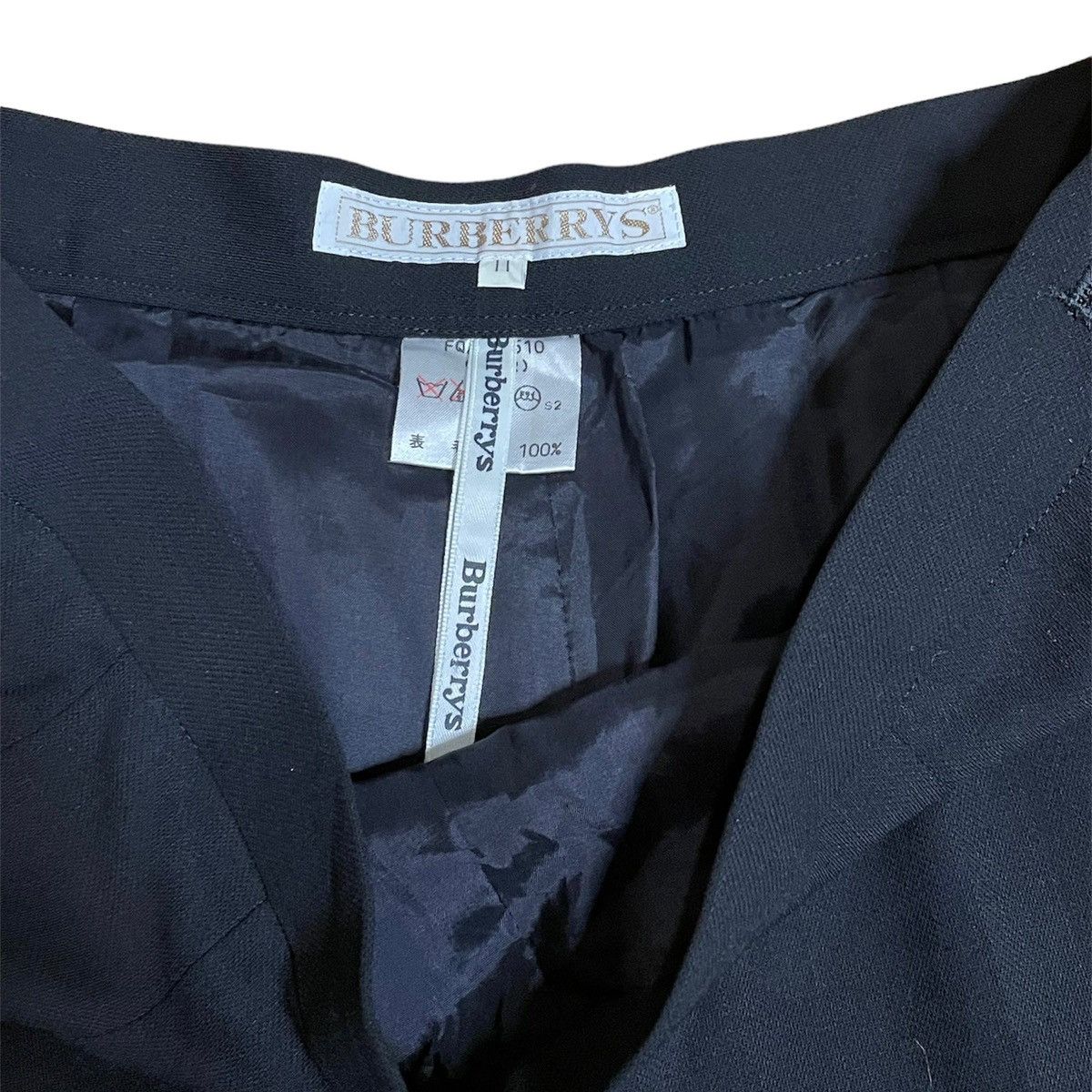 Burberry 1990s Burberrys Dress Pants (M) Size 28" / US 6 / IT 42 - 3 Thumbnail