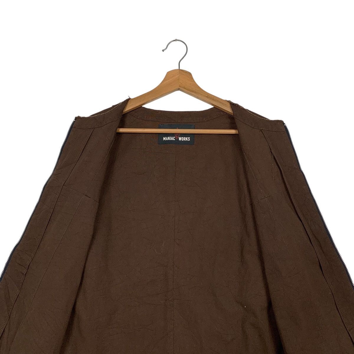 Japanese Brand Maniac Works Brown Jacket Size M / US 6-8 / IT 42-44 - 12 Thumbnail