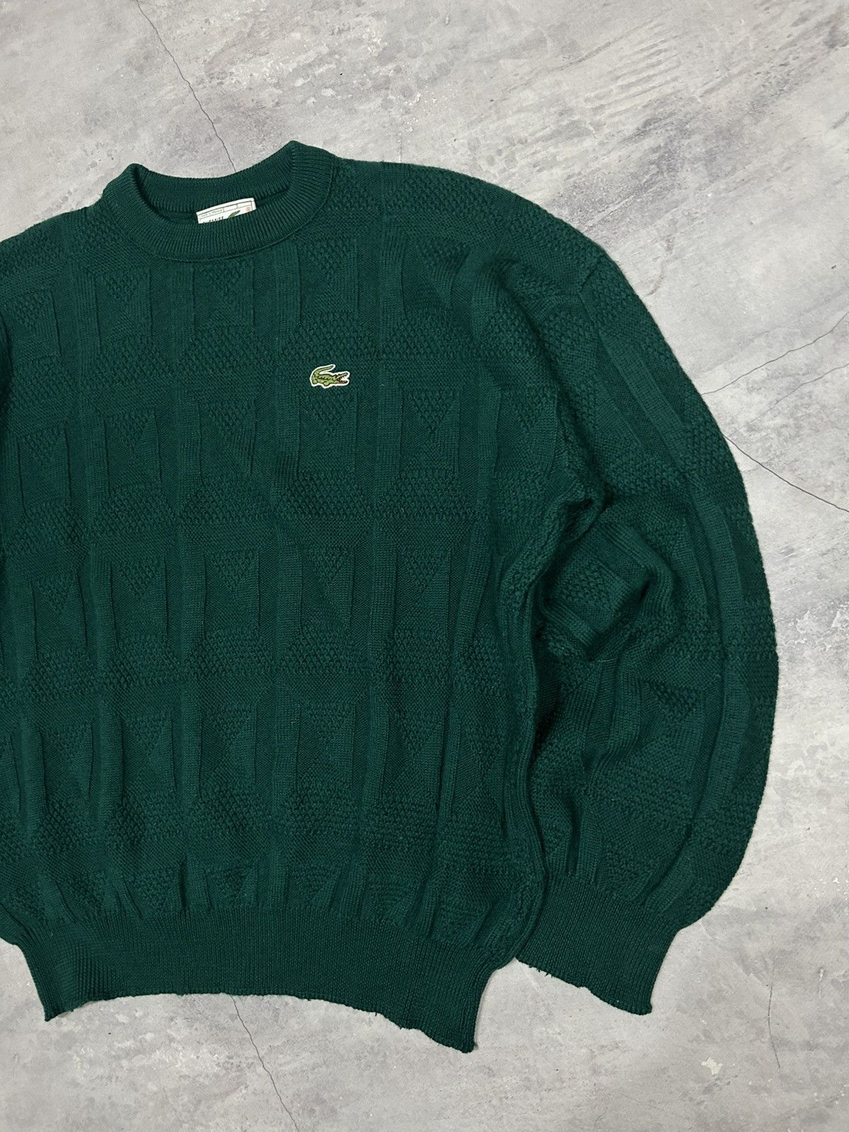 Lacoste Lacoste vintage knit sweater Size US M / EU 48-50 / 2 - 3 Thumbnail
