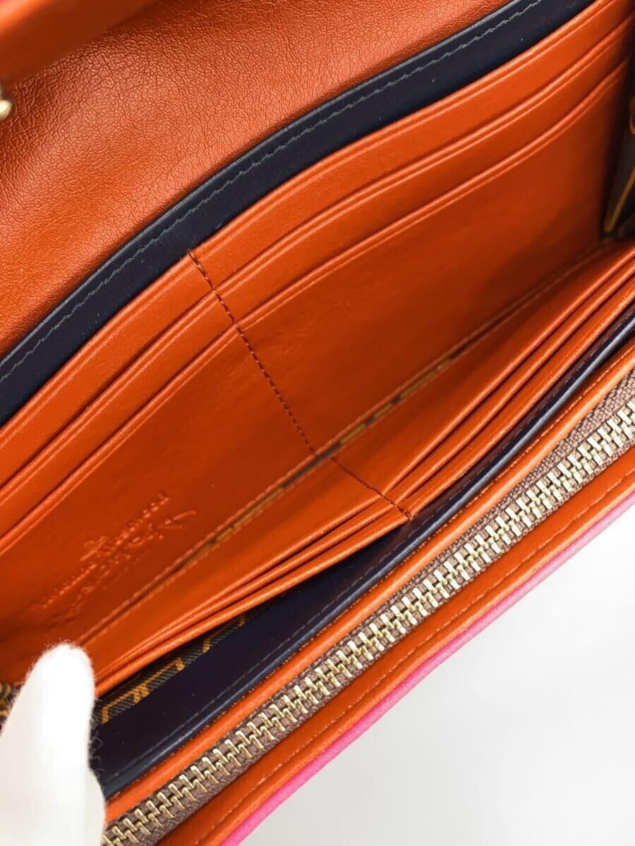 Vivienne Westwood Vivienne Westwood Plain Long Wallet Pink Size ONE SIZE - 6 Thumbnail