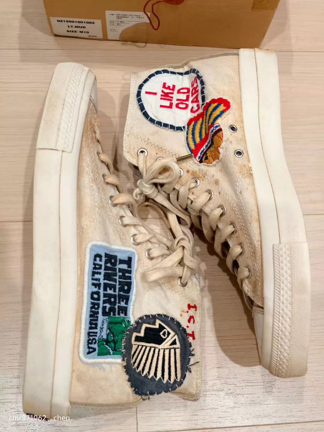 Visvim VISVIM 15 ICT SKAGWAY HI PATCHES new mud-dyed 10 rare Size US 10 / EU 43 - 4 Thumbnail