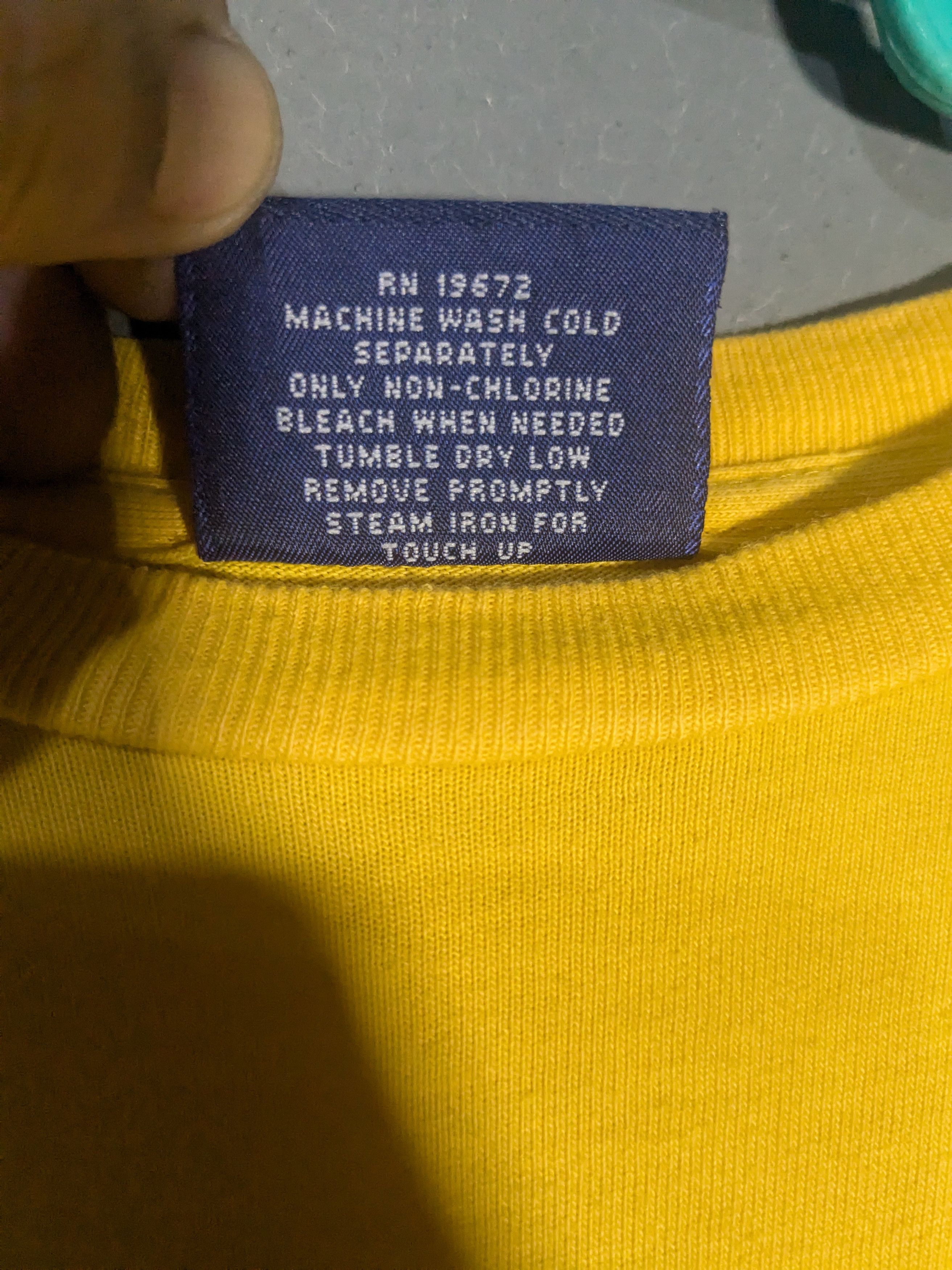 Ralph Lauren polosport long sleeve t-shirt authentic 90's made in USa Size US XL / EU 56 / 4 - 4 Thumbnail