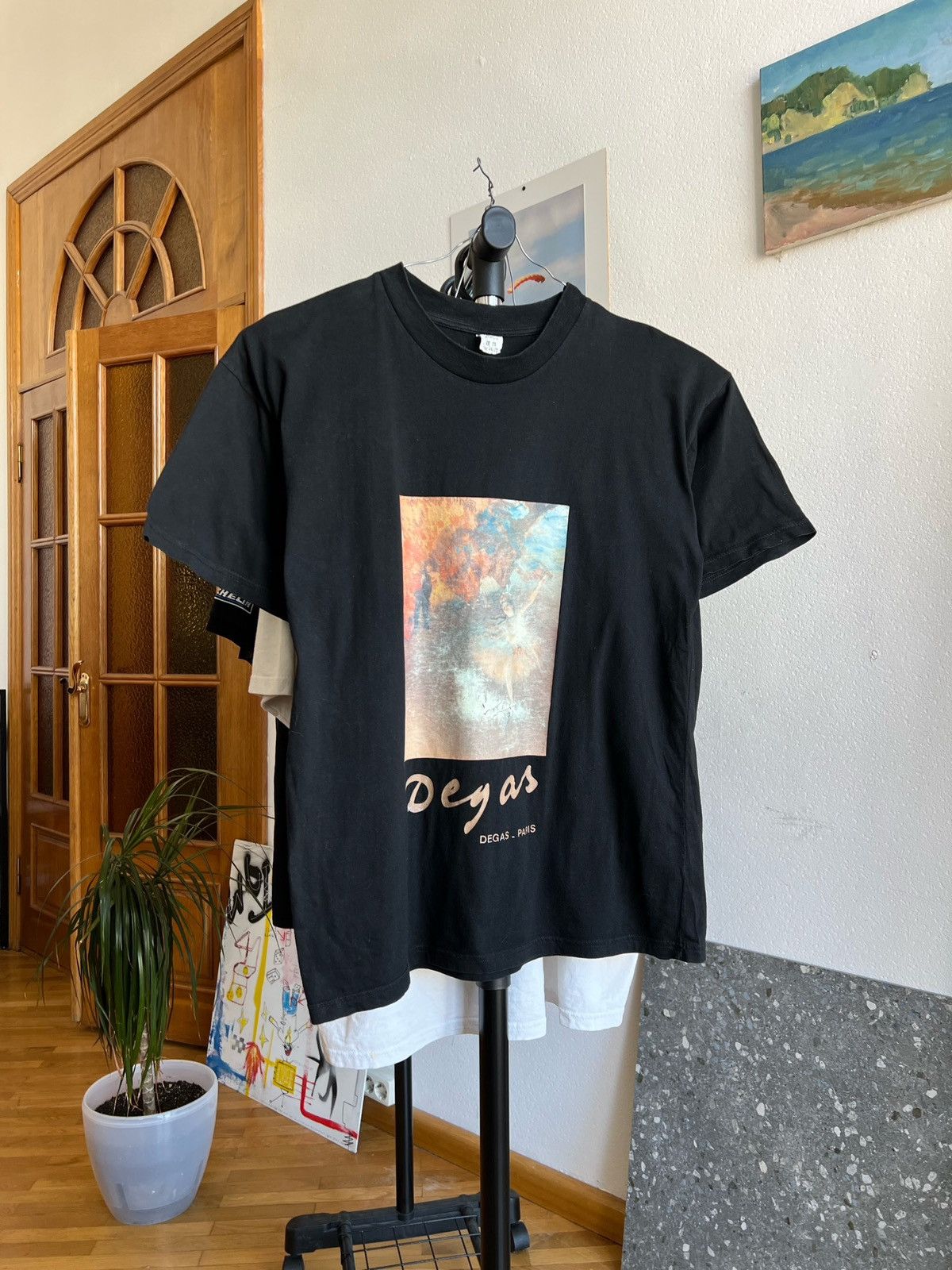 Vintage Vintage Rare The Star Art Edgar Degas Laurent Monteil Tee Size US L / EU 52-54 / 3 - 3 Thumbnail