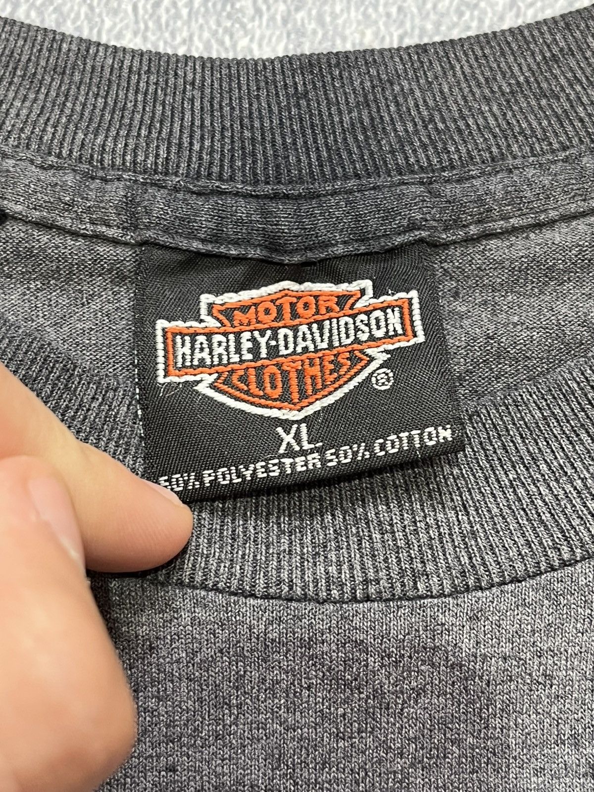 Harley Davidson × Vintage Harley Davidson Electra Glide Vintage T-Shirt Tee 1991 Size US XL / EU 56 / 4 - 7 Thumbnail