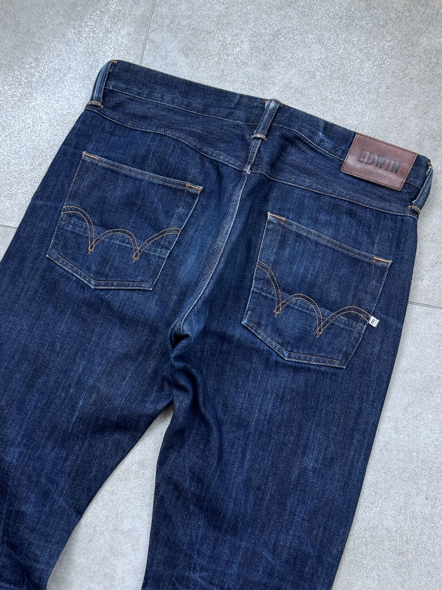 Edwin Edwin Selvedge Blue Denim Jeans Size US 32 / EU 48 - 6 Thumbnail