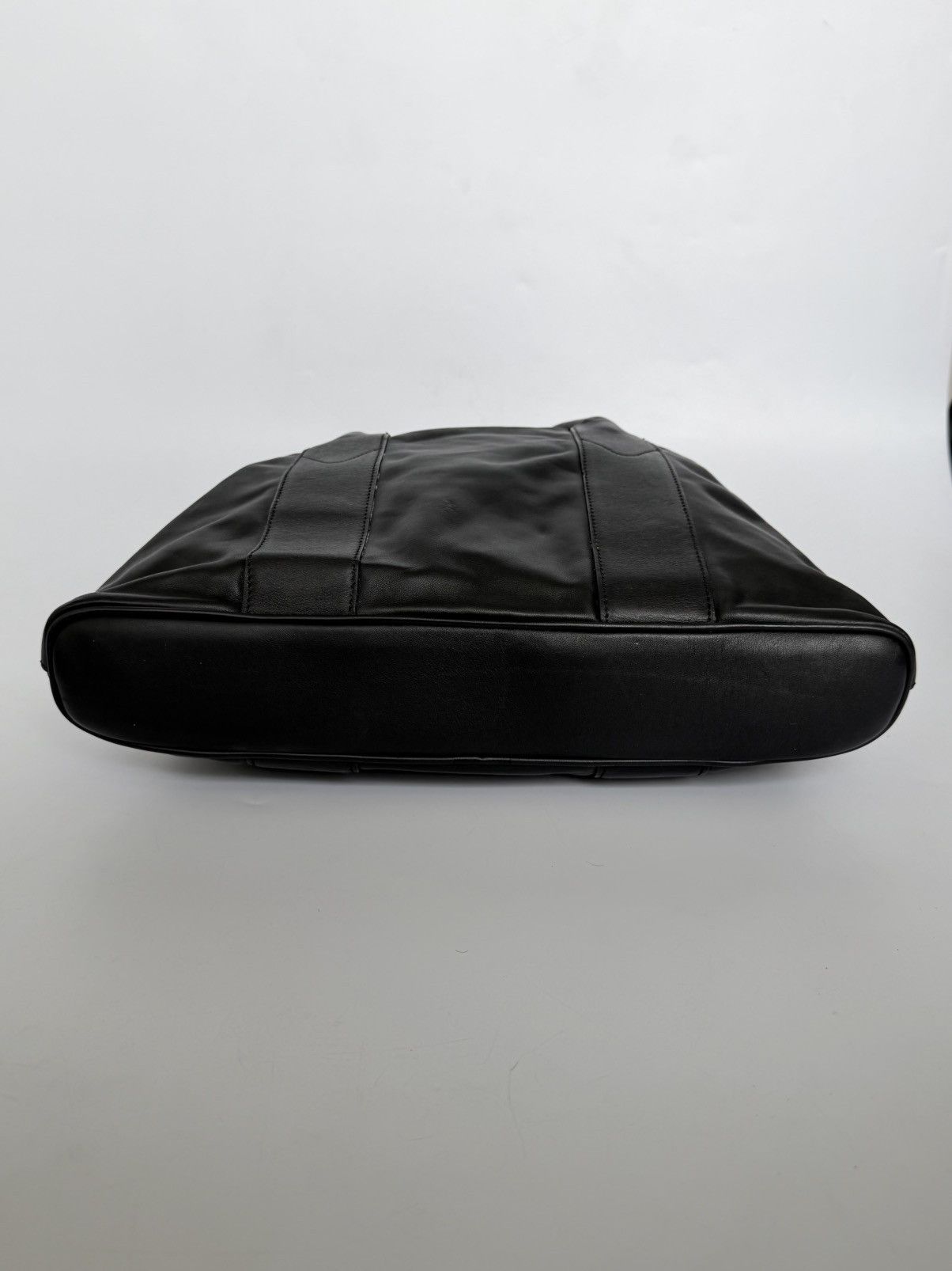 Maison Margiela Maison Margiela Line 11 Black Leather Tote Bag Size ONE SIZE - 6 Thumbnail