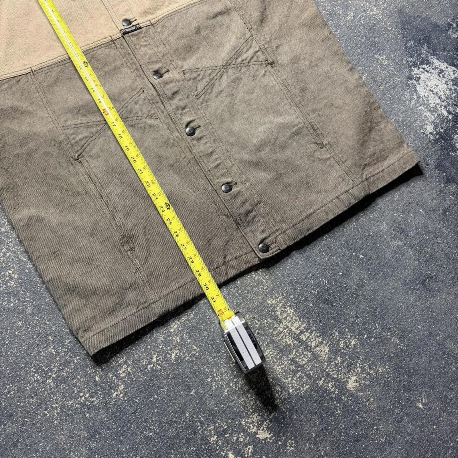 Marithe + Francois Girbaud Vintage Marithé François Girbaud Denim Jacket brown tan Size US XXL / EU 58 / 5 - 7 Thumbnail