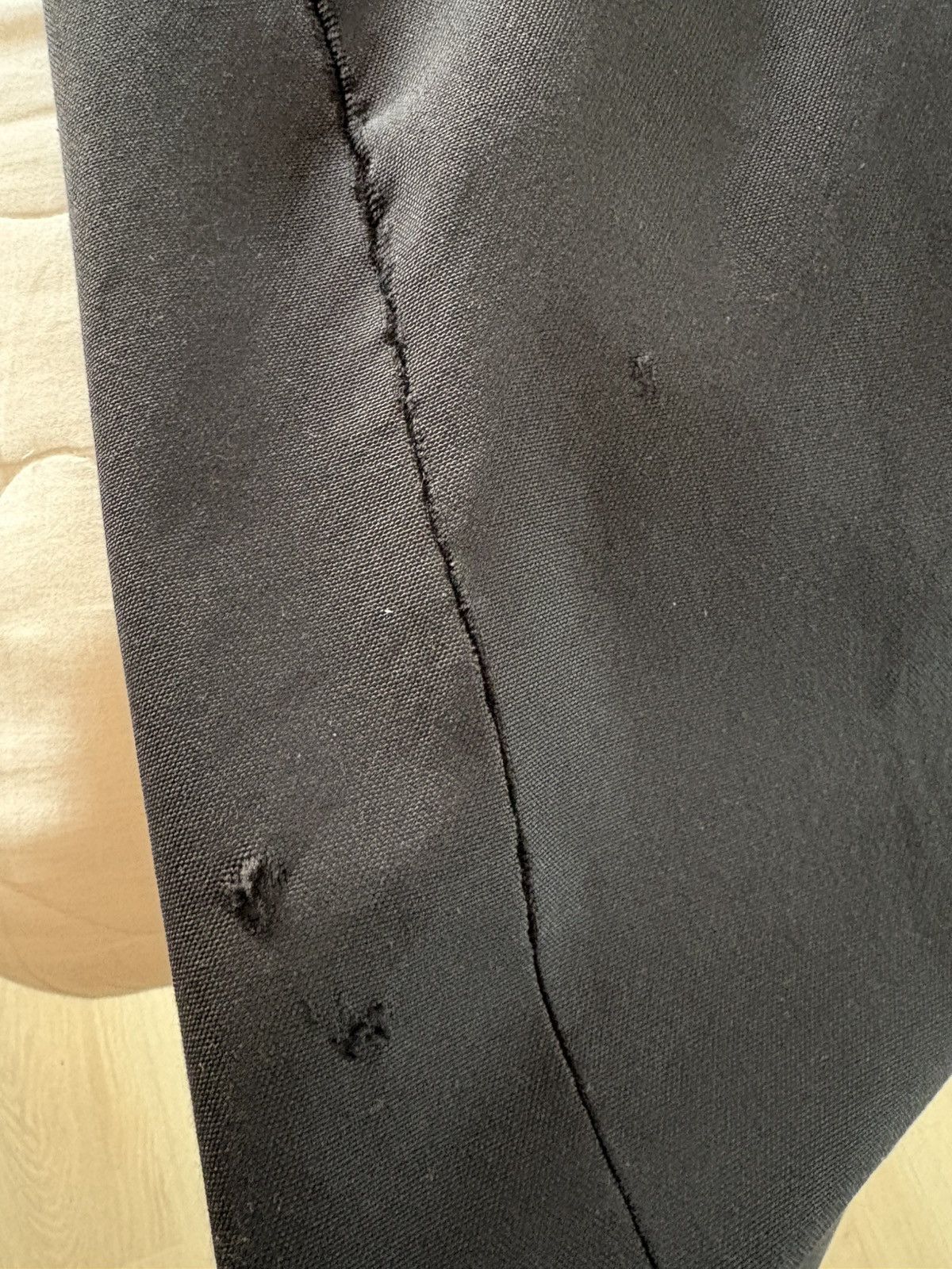 Kenzo Kenzo Black Wool Overcoat (Distressed/Damaged - SEE PHOTOS) Size US S / EU 44-46 / 1 - 8 Thumbnail