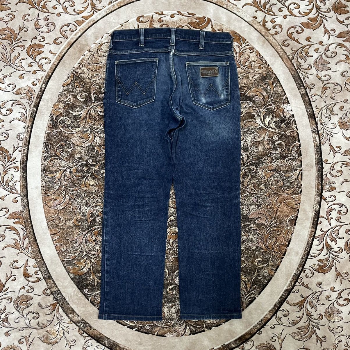 Wrangler 🔥Vintage Wrangler WM3903 Stoned Washed Distress Denim Jeans Size US 31 - 4 Thumbnail