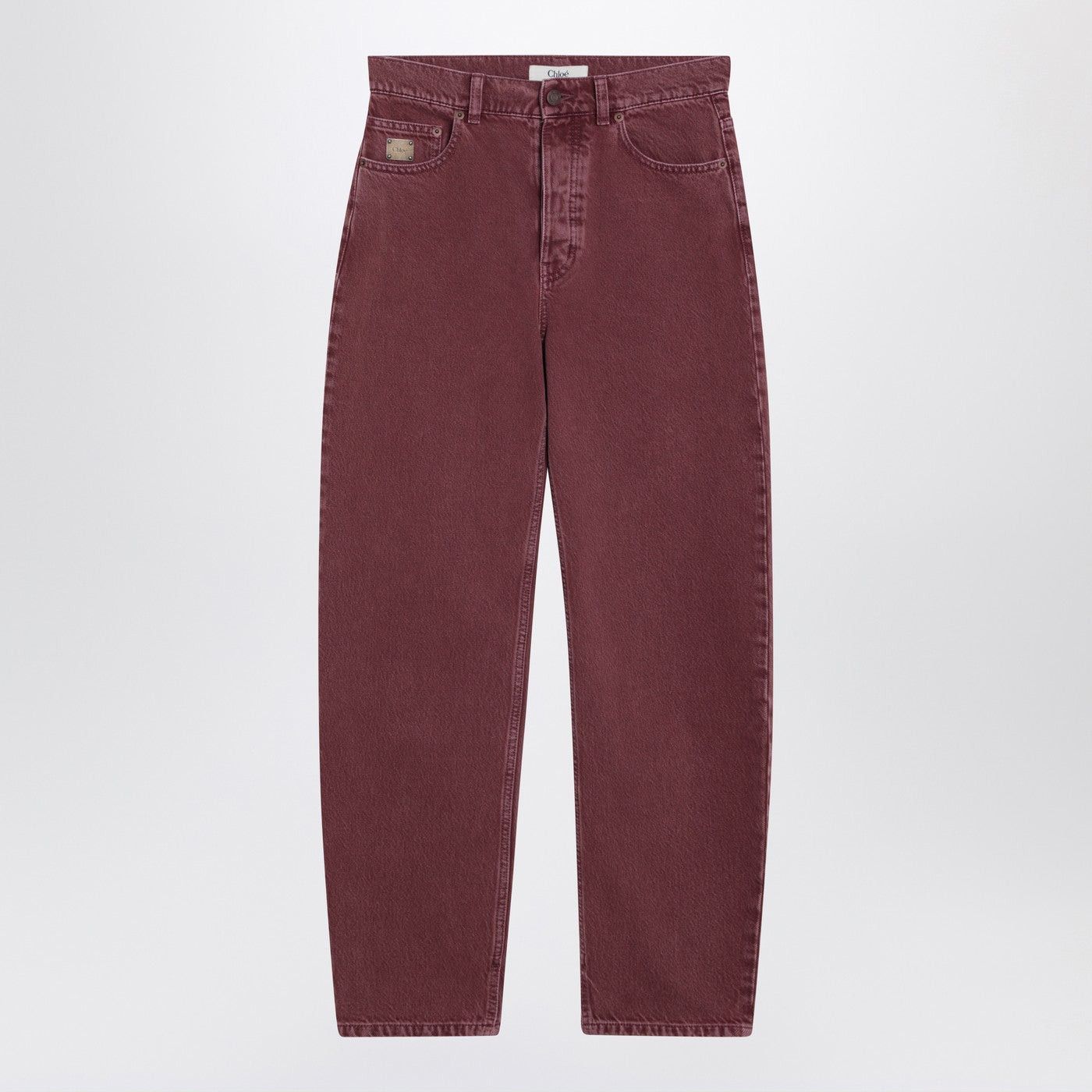 Chloe Chloe Dark Pink Denim Jeans Size 28" / US 6 / IT 42 - 1 Thumbnail