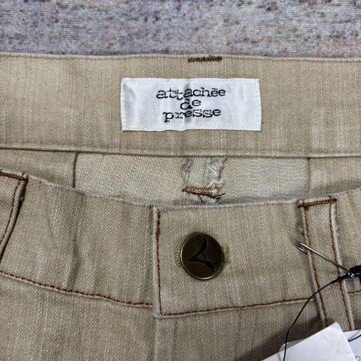 If Six Was Nine 2000s Attache De Prese Mexican Style Patchwork Flared Pants Size US 28 / EU 44 - 14 Thumbnail