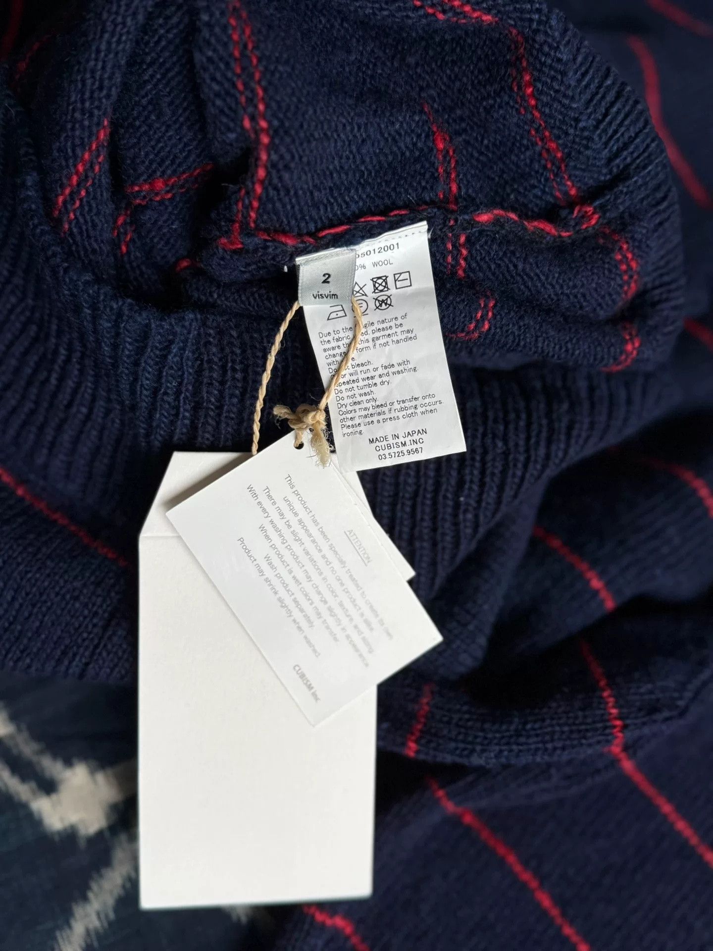 Visvim VISVIM 17AW ICT CREWNECK SWEATER Size US M / EU 48-50 / 2 - 9 Thumbnail