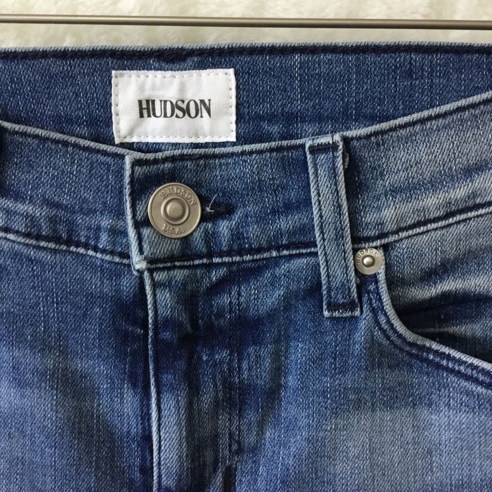 Hudson Hudson Midrise Tilda Crop Cigarette Jeans Size 26" / US 2 / IT 38 - 3 Thumbnail