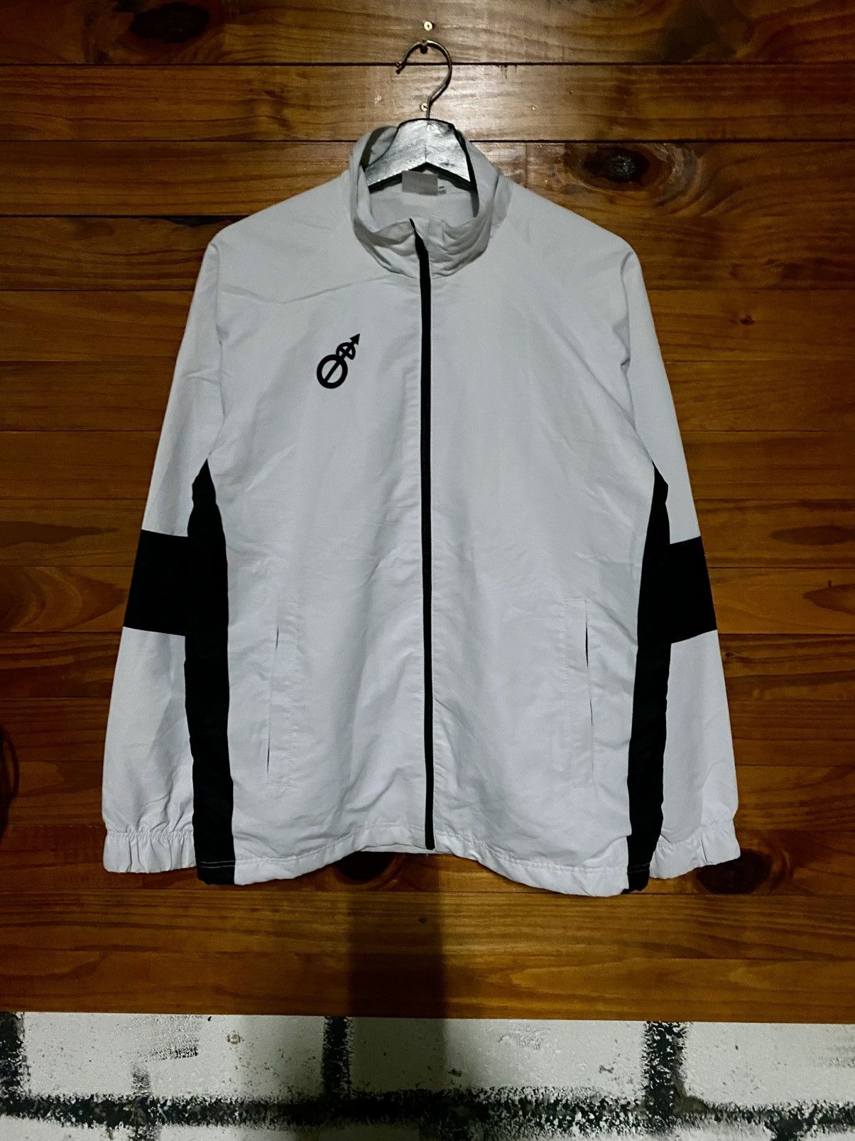 Japanese Brand Salela Staff Track Jacket | Unisex Lightweight Windbreaker Size US M / EU 48-50 / 2 - 3 Thumbnail