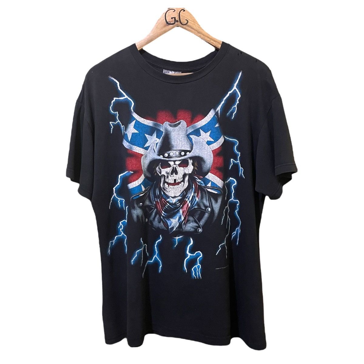 Vintage American Thunder Cowboy 💀 Size US L / EU 52-54 / 3 - 1 Thumbnail