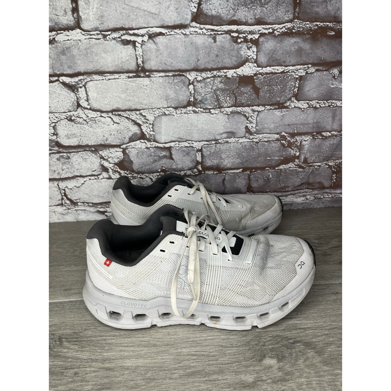 On ON CLOUDGO White Glacier Gray Running Shoes Cloud Go Synthet Size US 9 / IT 39 - 2 Thumbnail