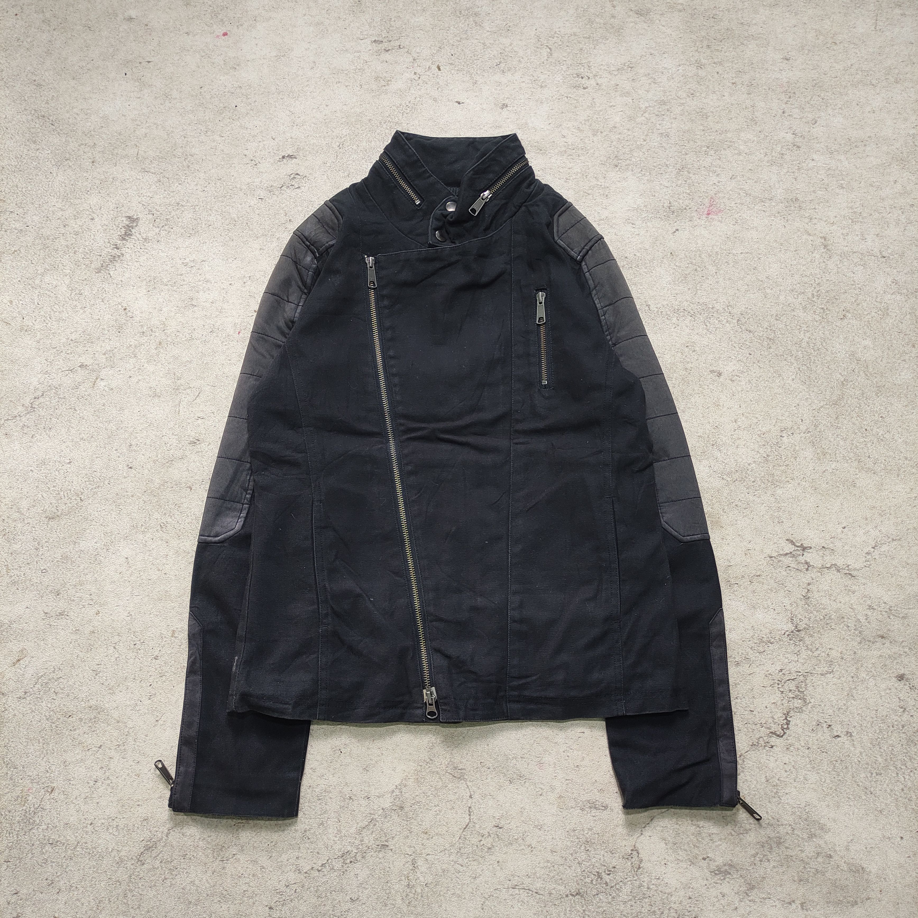 Yasuyuki Ishii Vanquish Bikers Jacket - 2000s Vkei Size US S / EU 44-46 / 1 - 6 Thumbnail